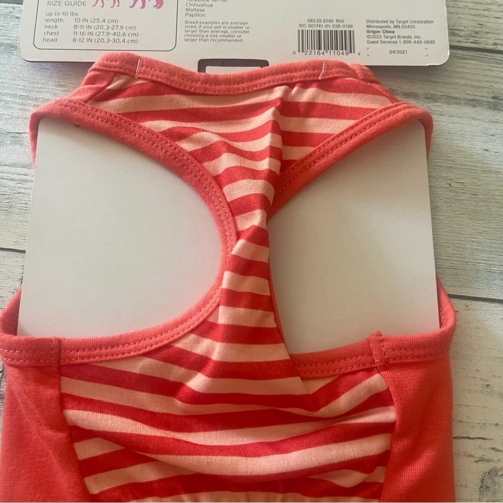 Boots & Barkley Pet Extra Small “Lover Not A Biter” Tank Top Dog/Cat NEW
